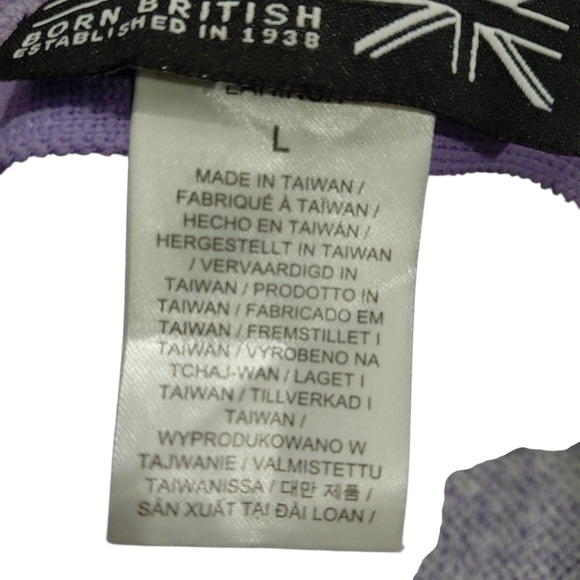 "Kangol" Unisex Sz.L Cream and Purple Patterned Bucket Hat. No signs of wear.... - Picture 5 of 7